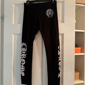 Chrome Hearts Black Leggings